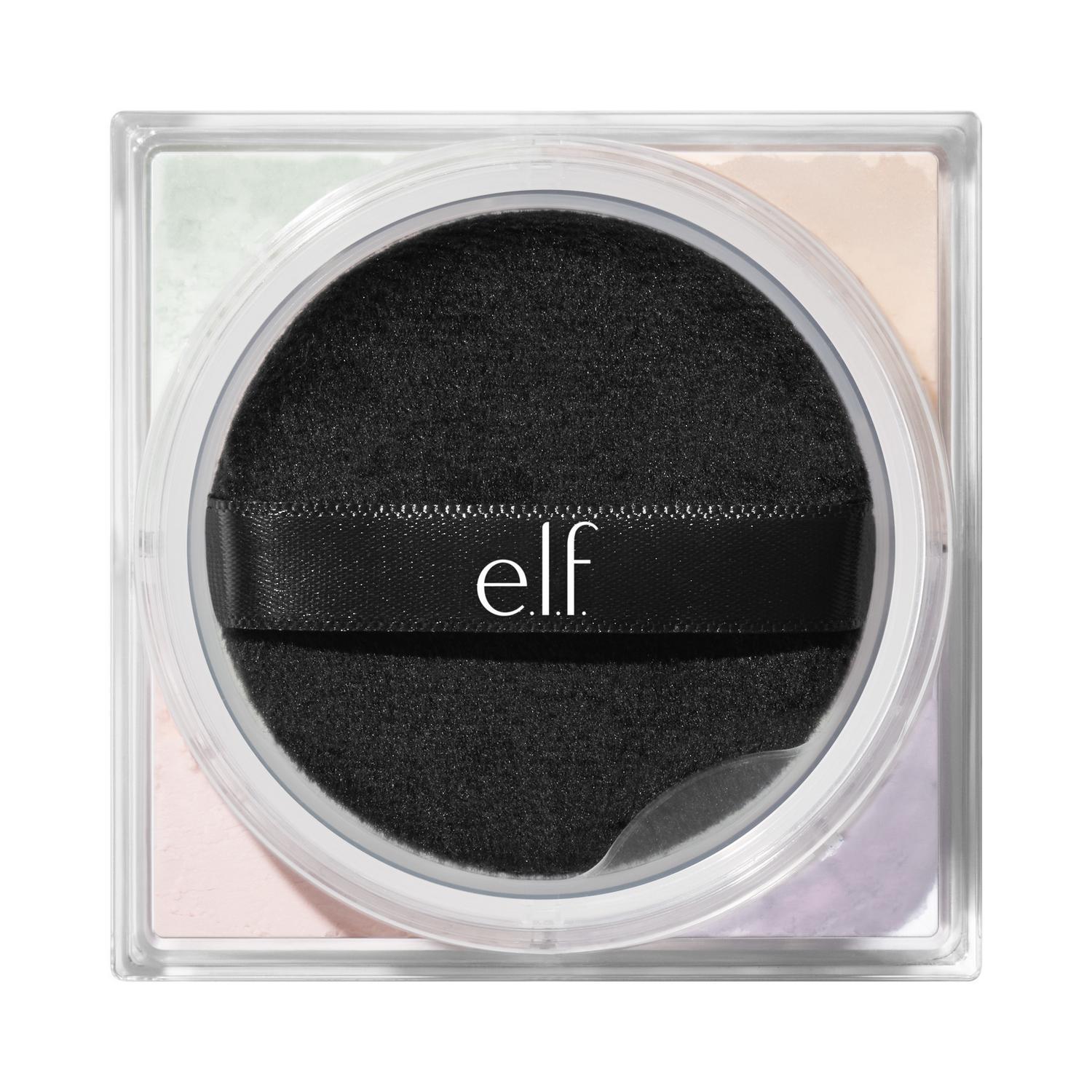 E.L.F. SET IT BRIGHT CORRECTING & BRIGHTENING SETTING POWDER QUAD (CUARTETO DE POLVO SUELTO PARA ROSTRO)